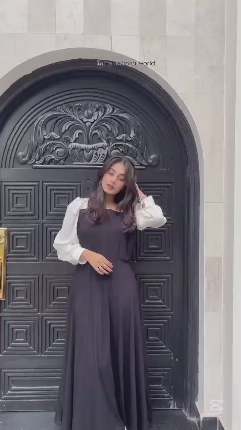 BLACK ELEGANT FROCK