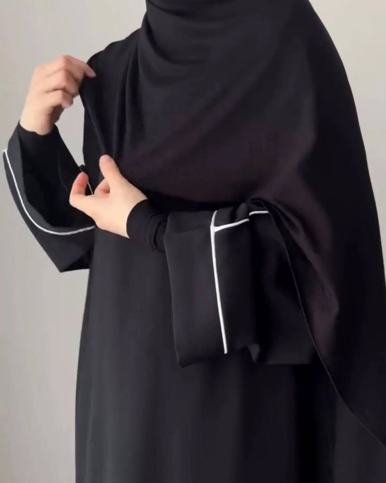 Umbrella Abaya With Stroller