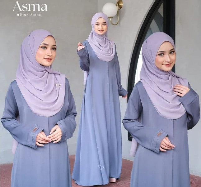 New Asma abaya With Stollar